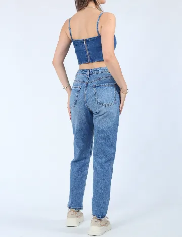 Top PRETTYLITTLETHING, albastru