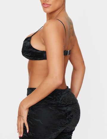 Sutien PRETTYLITTLETHING, negru