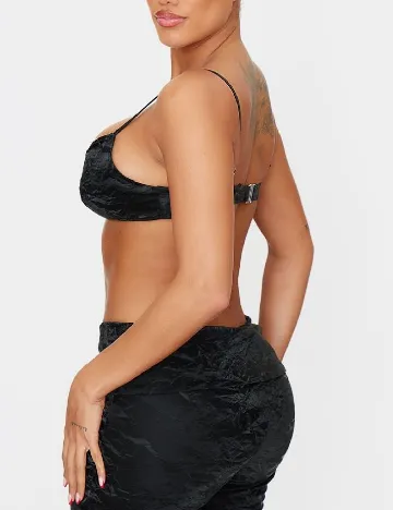 Sutien PRETTYLITTLETHING, negru Negru