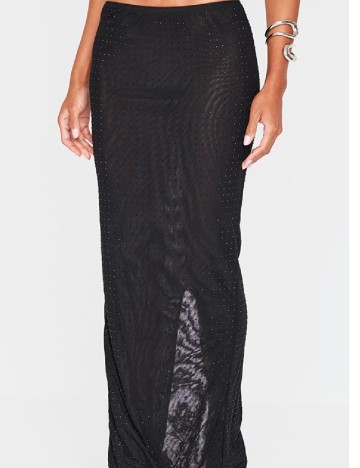 Fusta PRETTYLITTLETHING, negru