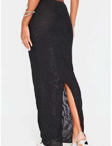 Fusta PRETTYLITTLETHING, negru