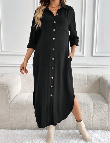 Rochie medie SHEIN, negru