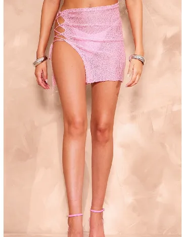 Fusta PRETTYLITTLETHING, roz