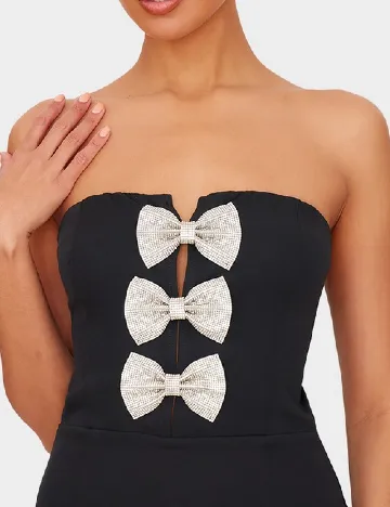 Rochie scurta PRETTYLITTLETHING, negru