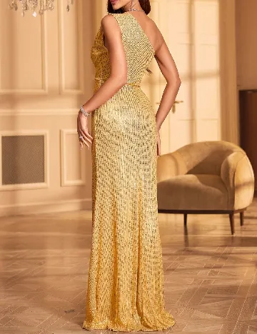 Rochie lunga SHEIN, auriu