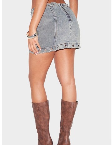 Fusta PRETTYLITTLETHING, negru