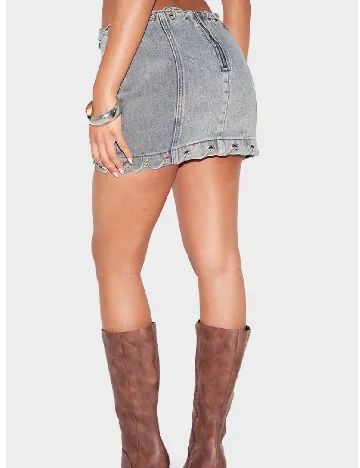 Fusta PRETTYLITTLETHING, negru
