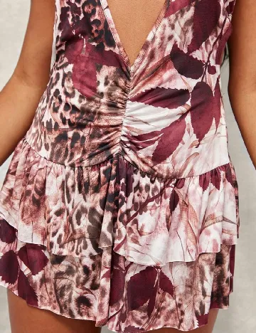 Salopeta PRETTYLITTLETHING, mix culori