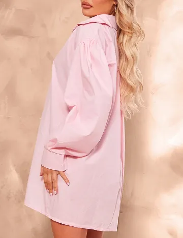 Rochie scurta PRETTYLITTLETHING, roz Roz