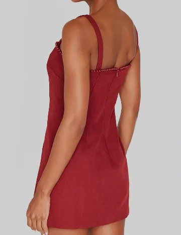 Rochie scurta PRETTYLITTLETHING, rosu
