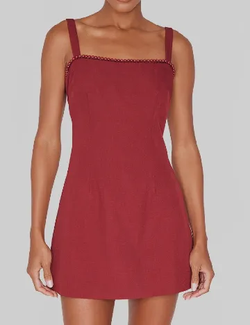 Rochie scurta PRETTYLITTLETHING, rosu