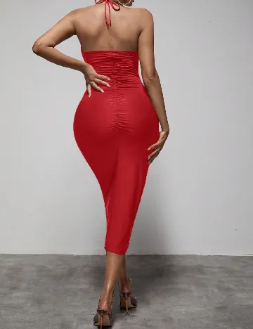 Rochie medie SHEIN, rosu