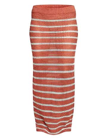 Fusta de plaja PRETTYLITTLETHING, maro