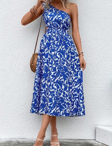 Rochie medie SHEIN, albastru