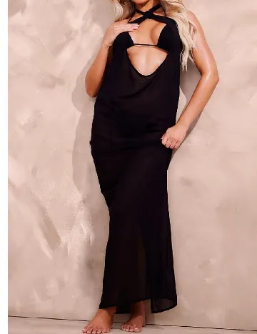 Rochie de plaja PRETTYLITTLETHING, negru