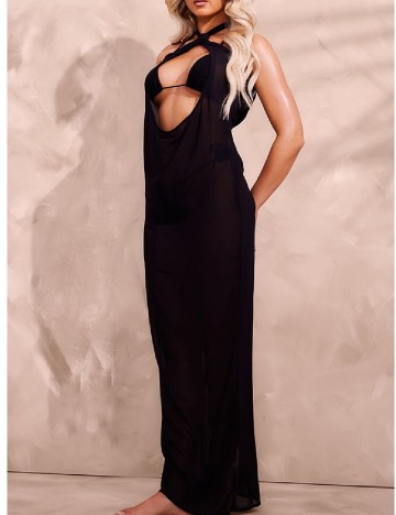Rochie de plaja PRETTYLITTLETHING, negru