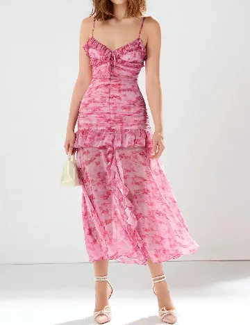 Rochie medie SHEIN, roz