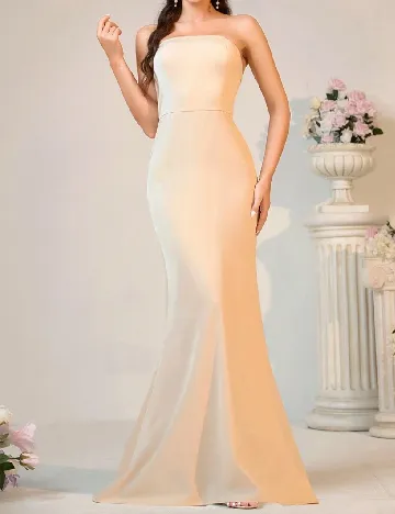 Rochie lunga SHEIN, crem