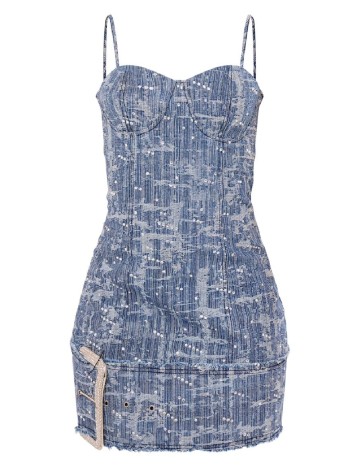 Rochie scurta PRETTYLITTLETHING, albastru