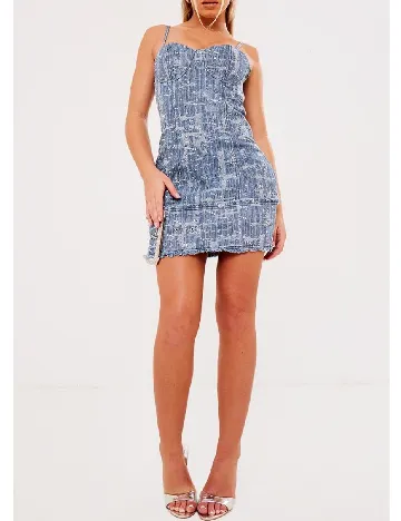 Rochie scurta PRETTYLITTLETHING, albastru