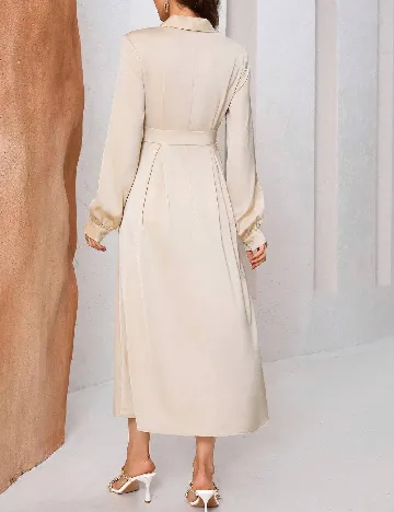 Rochie medie SHEIN, crem Crem