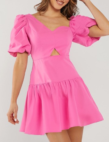 Rochie scurta SHEIN, roz
