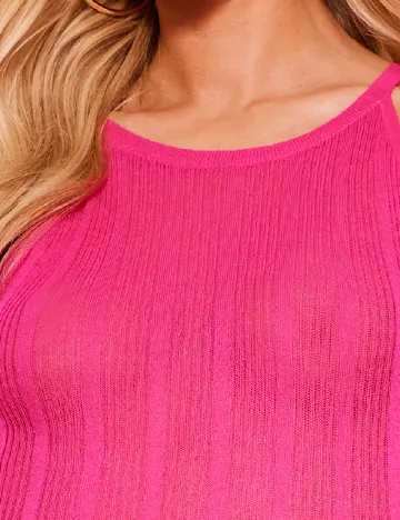 Rochie lunga PRETTYLITTLETHING, roz