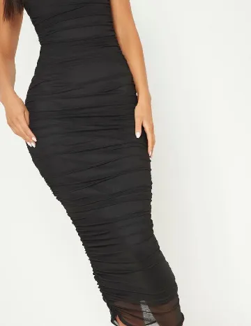 Rochie medie PRETTYLITTLETHING, negru