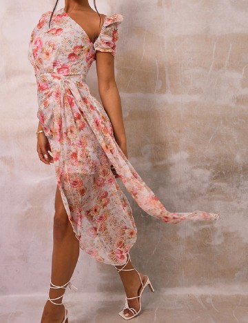 Rochie scurta PRETTYLITTLETHING, floral print