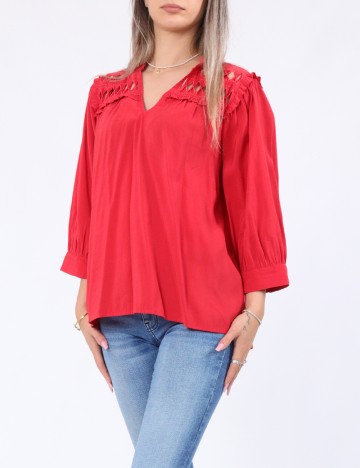 Bluza Vero Moda, rosu