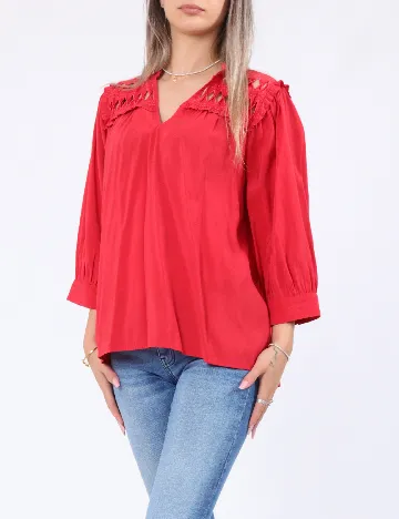 Bluza Vero Moda, rosu