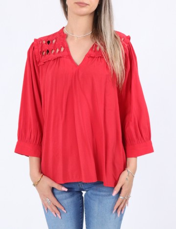 Bluza Vero Moda, rosu
