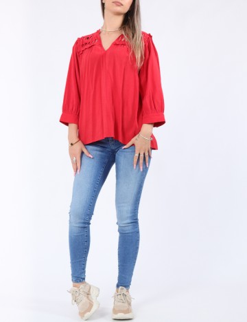 Bluza Vero Moda, rosu