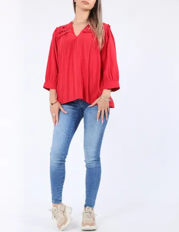 Bluza Vero Moda, rosu