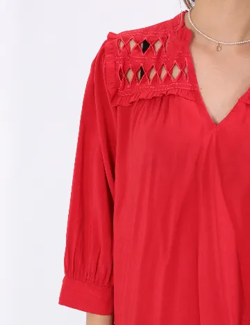 Bluza Vero Moda, rosu