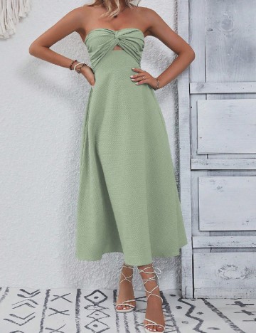 Rochie medie SHEIN, verde