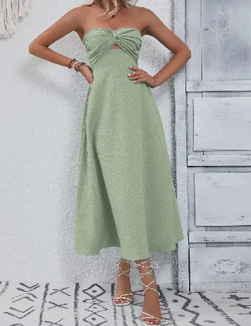 Rochie medie SHEIN, verde