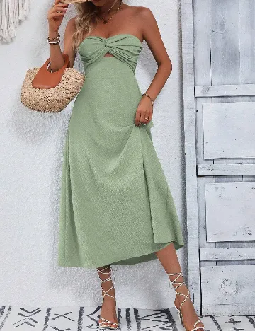 Rochie medie SHEIN, verde