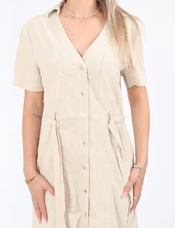 Rochie lunga Only, bej