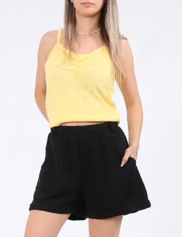 Pantaloni scurti Only, negru