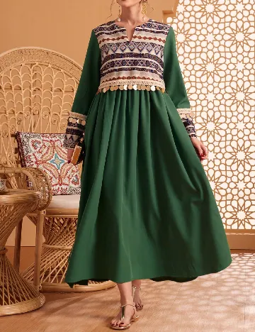 Rochie medie SHEIN, verde