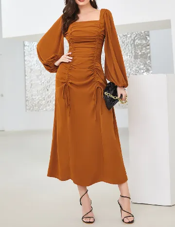 Rochie medie SHEIN, maro
