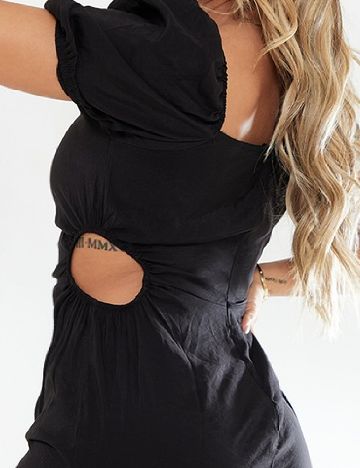 Rochie scurta PRETTYLITTLETHING, negru