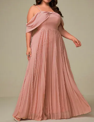 Rochie lunga UNITHORSE Plus Size, roz