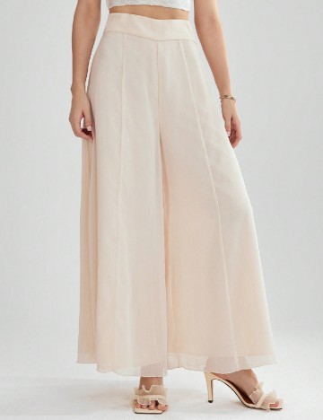 Pantaloni SHEIN, crem