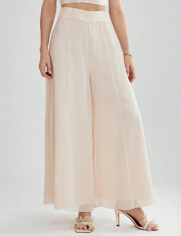 Pantaloni SHEIN, crem Crem