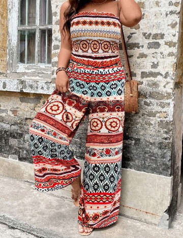 Salopeta SHEIN CURVE, mix culori