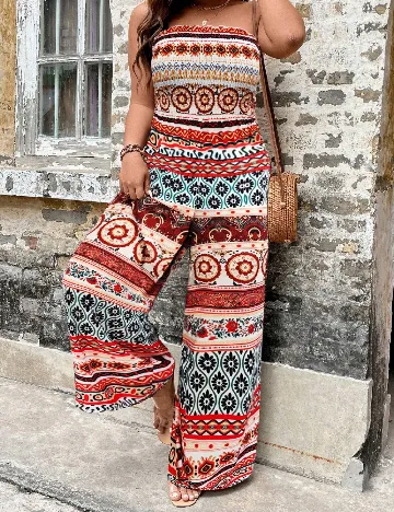 Salopeta SHEIN CURVE, mix culori Mix culori