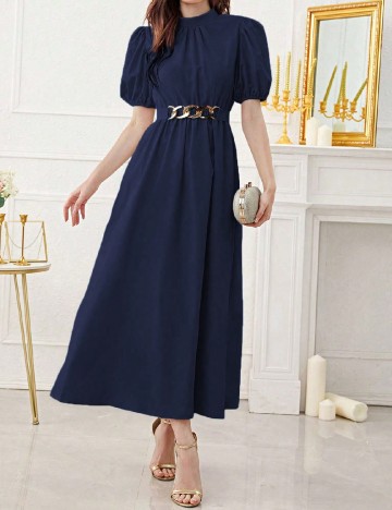 Rochie lunga SHEIN, bleumarin inchis