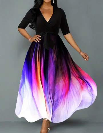 Rochie lunga SHEIN, mix culori
